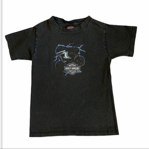 Harley Davidson Youth Black Viper Snake Shirt